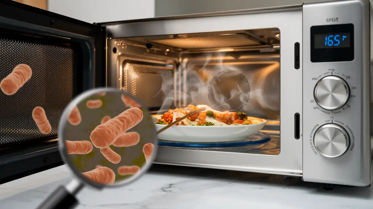 How long in microwave to kill bacteria discount